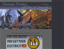 Tablet Screenshot of duncanpower.com
